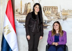 وزير التخطيط ورئيس المجلس القومي لذوي الاعاقه