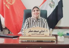  أمانى صقر وكيل مديرية التموين ببورسعيد
