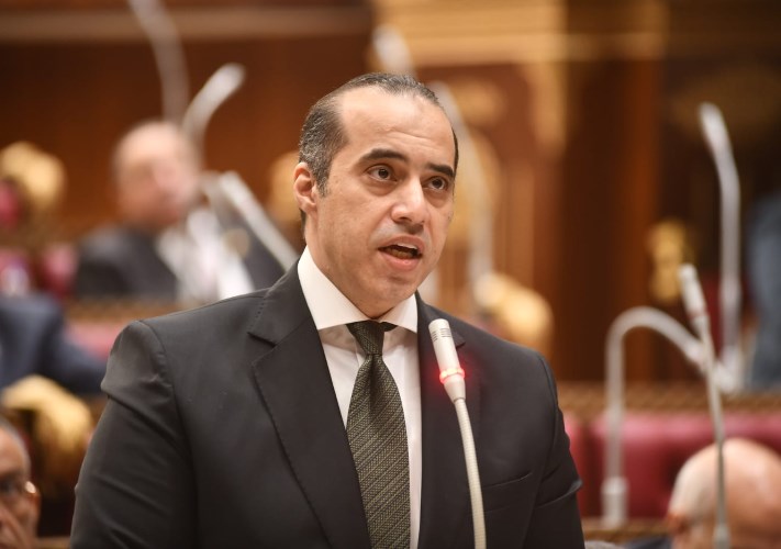 المستشار محمود فوزي وزير الشئون النيابية والقانونية والتواصل السياسي 