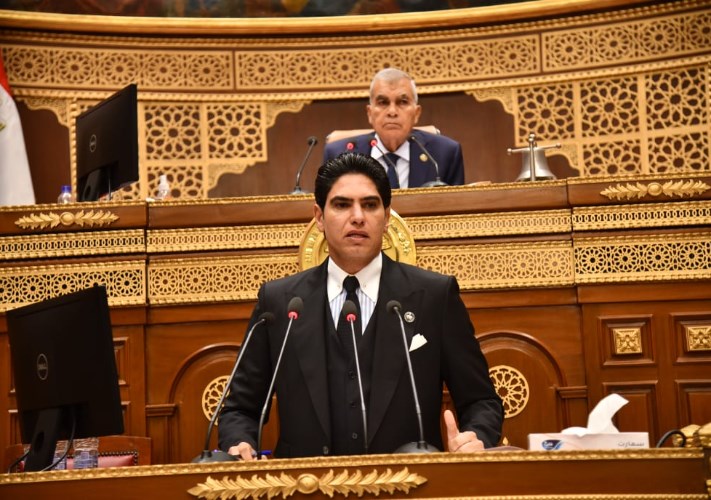 النائب أحمد أبو هشيمة رئيس اللجنة الاقتصادية بمجلس الشيوخ