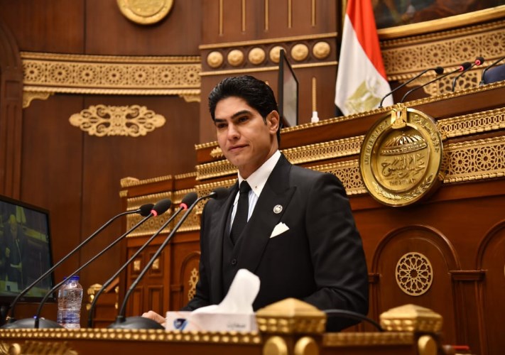 ابو هشيمة رئيس اللجنة الاقتصادية بمجلس الشيوخ 