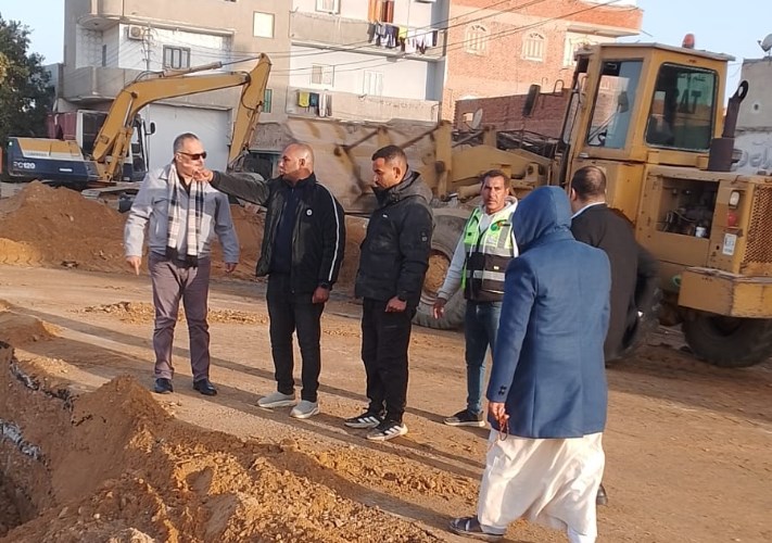 جولة رئيس شركة مياه الشرب