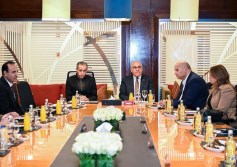 تفقد اللواء أ.ح مهندس مختار عبد اللطيف رئيس الهيئة العربية للتصنيع باكورة انتاج الشركة العربية السويسرية للمصاعد بمدينة مدينتي