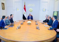  الرئيس السيسي يلتقي مسئولي شركتي سكاتك وإنفجين 