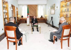 الرئيس الجزائري عبد المجيد تبون