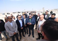 الشربيني في جولة بالعلمين الجديدة