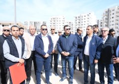 شريف الشربيني في جولة بمدينة العلمين الجديدة