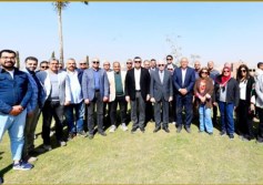 متابعة مشروع «حدائق تلال الفسطاط» 