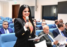 النائبة زينب بشير عضو مجلس النواب 