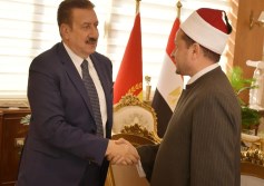 محافظ بورسعيد يستقبل مدير الأوقاف