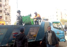 إزالة الإشغالات بمحافظة بورسعيد