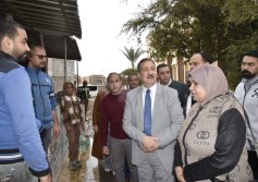 جولة محافظ بورسعيد بسوق بورفؤاد