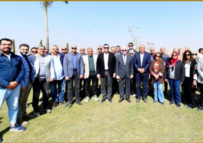 متابعة مشروع «حدائق تلال الفسطاط» 