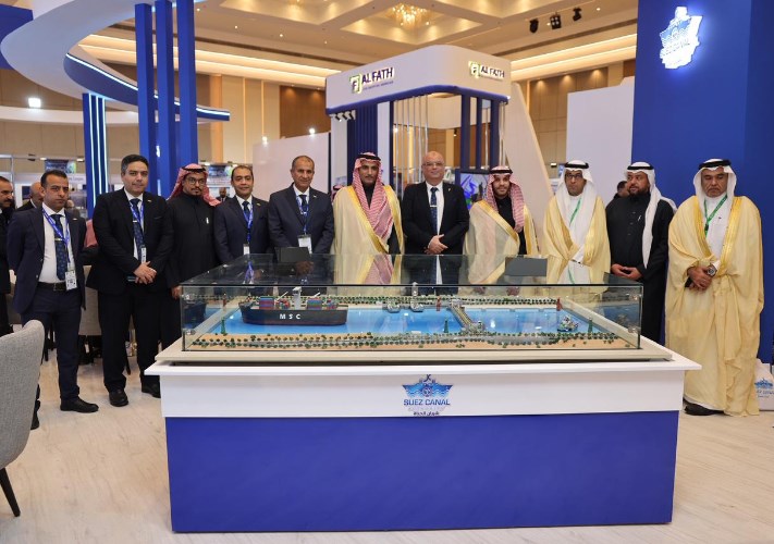 اجتماع الوفد المصري والسعودي في مؤتمر مارلوج