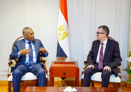 وزير التخطيط يستقبل السفير السوداني