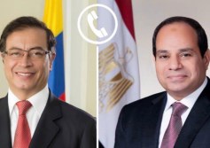 الرئيس السيسي ونظيره الكولومبي