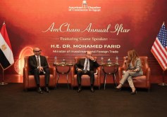 وزير الاستثمار خلال الحوار