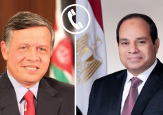 الرئيس السيسي وملك الأردن 