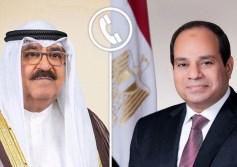 الرئيس السيسي وأمير الكويت 