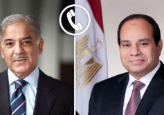 لرئيس السيسي ورئيس وزراء باكستان 