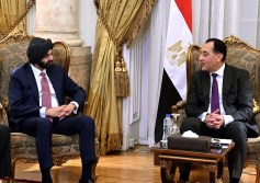 رئيس مجموعة البنك الدولي أجاي بانجا  في مصر