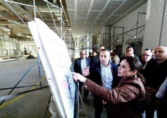 جولة لوزيرة الإسكان بالعلمين الجديدة