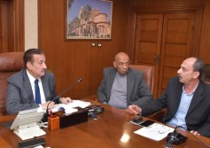 محافظ بورسعيد يلتقى رئيس سلام مصر