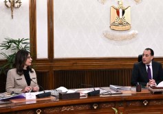 اجتماع وزيرة الثقافة مع الدكتور مصطفى مدبولى 