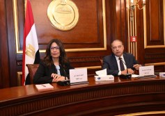 لجنة العلاقات الخارجية بمجلس الشيوخ تجتمع بوزيرة الثقافة  