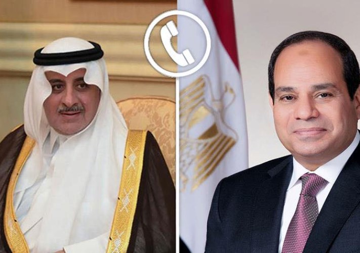 الرئيس السيسي وأمير تبوك