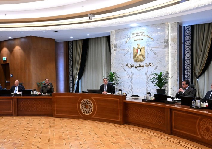 جانب من اجتماع الحكومة
