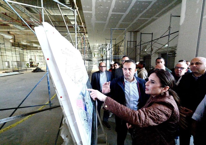 جولة لوزيرة الإسكان بالعلمين الجديدة