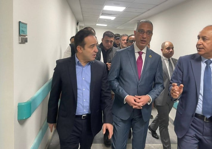 محافظ الجيزة والنائب محمد اسماعيل 