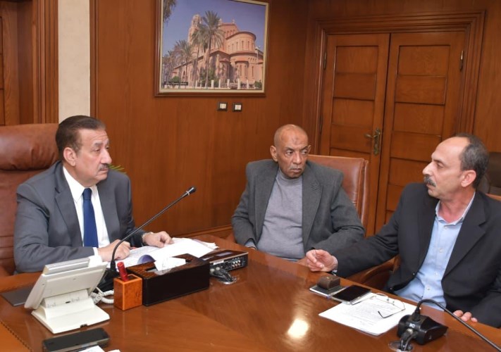 محافظ بورسعيد يلتقى رئيس سلام مصر