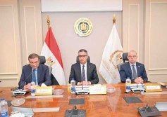 وزراء التموين والزراعة والاستثمار