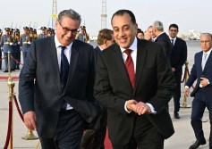 رئيس الوزراء المصري يستقبل رئيس حكومة المملكة المغربية