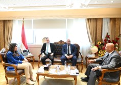 وزيرة الإسكان تبحث مع شركة «أكوا باور» سبل التعاون المشترك