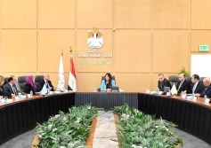 اجتماع لمتابعة تنفيذ مشروعات «حياة كريمة»