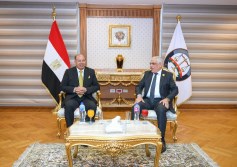 النائب العام ورئيس جامعة المنصورة