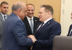 وزير الكهرباء مع روساتوم