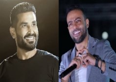 أحمد سعد وتامر عاشور 