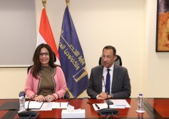 وزيرا الاتصالات والثقافة 