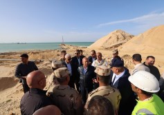  المنطقة اللوجستية بمدينة العريش