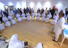 جانب من الزيارة.