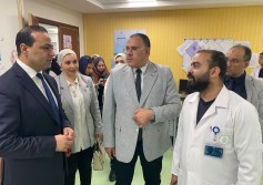 جولة رئيس الرعاية الصحيه ومدير فرعها ببورسعيد
