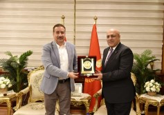 محافظ بورسعيد يلتقى مدير الادارة المركزية لجذب الاستثمار