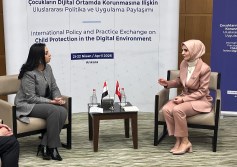 وزيرة التضامن مع وزيرة الأسرة بتركيا