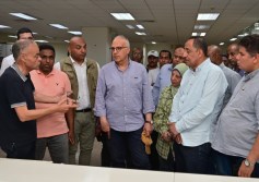 وزير الري بتفقد مشروع تنمية جنوب الوادي