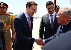 شكر رستم ميننيخانوف الوزير على حسن الضيافة