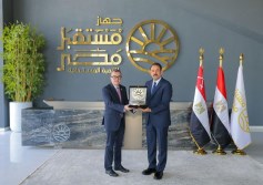 وزير التخطيط والتنمية الاقتصادية يعقد اجتماعا مع المدير التنفيذي لجهاز مستقبل مصر
